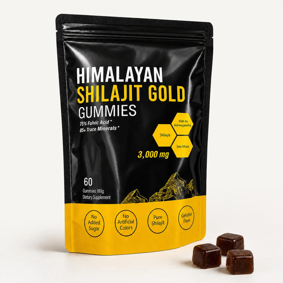 MENRYX Himalayan Shilajit Gold Gummies