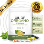 Menryx Oil of Oregano Softgels PDP gallery top selling guarantee image
