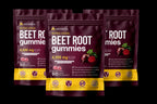 Menryx Organic Beetroot Gummies five bottle bundle image