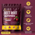 Menryx Organic Beetroot Gummies PDP gallery main product image