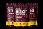 Menryx Organic Beetroot Gummies three bottle bundle image