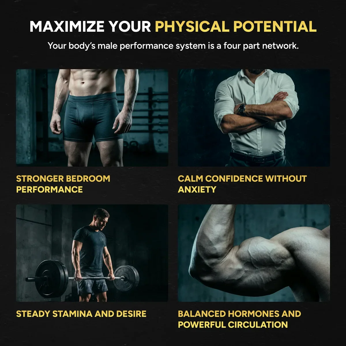 Menryx Performance Gummies physical potential gallery image